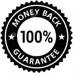 100 percent money back guarantee